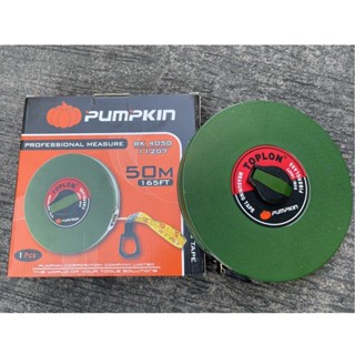 Toplon เทปวัดระยะ เทปวัดระยะทาง เทปวัดที่ 30 เมตร ,40 เมตร ,50 เมตร Pumpkin