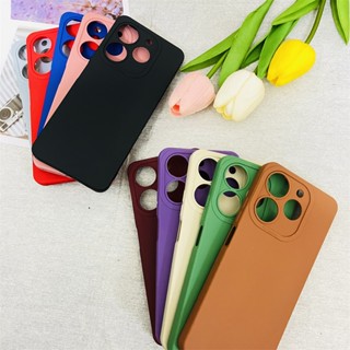 เคสโทรศัพท์มือถือ ซิลิโคนนิ่ม ป้องกันกระแทก สีแคนดี้ สําหรับ Tecno Spark 10 Pro