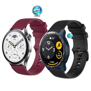สาย Xiaomi Watch S1 Pro สาย สายนาฬิกาสายซิลิโคน สำหรับนาฬิกาอัฉริยะ Xiaomi Watch S1 Active สายรัด สายรัดข้อมือกีฬา สาย Xiaomi Watch S1 สาย