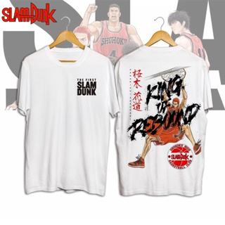 Slam Dunk anime original design oversized wear cotton unisex white  short sleeve casual T-shirt tops_09
