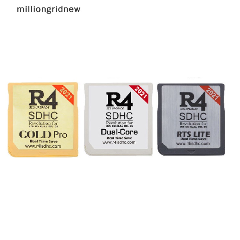 [milliongridnew] ตลับหมึก R4 Gold Pro SDHC พร้อมอะแดปเตอร์ USB สําหรับ