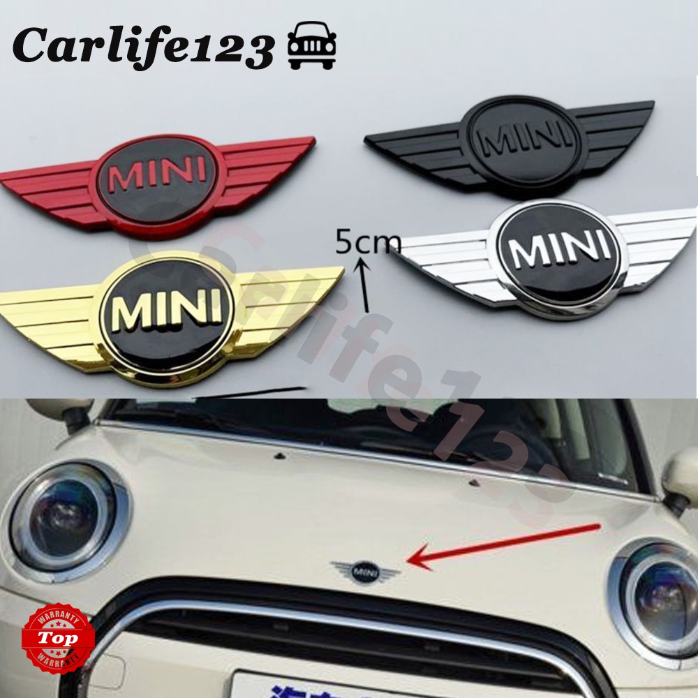 Bmw Mini R50 R52 COOPER S สัญลักษณ์ฝากระโปรงหน้า/ด้านหลังโลโก้ป้ายสติก ...