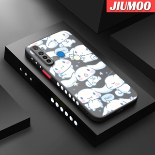 เคสโทรศัพท์มือถือ ซิลิโคนใส ขอบสี่เหลี่ยม กันกระแทก ลาย Sanrio Cinnamoroll น่ารัก สําหรับ Realme 5 5i 5s 6i 5 Pro