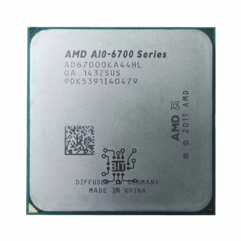 ซ็อกเก็ตโปรเซสเซอร์ CPU AMD APU A10 6700 A10 6700K A10 6700 K 3.7 Hz ...