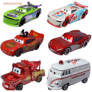 [Interesting] ใหม่ โมเดลรถยนต์ Disney Pixar Cars 3 Lightning Mc Queen Mater Fabulous Hudson Diecast โลหะอัลลอย ของเล่นสําหรับเด็กผู้ชาย ของขวัญวันเกิด คริสต์มาส