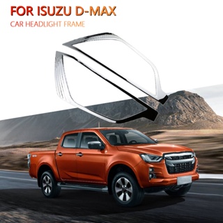 ฝาครอบไฟตัดหมอก โครเมี่ยม สีเงิน สําหรับ ISUZU D-MAX Dmax 2021 2022 2023+ Acc. 1 คู่