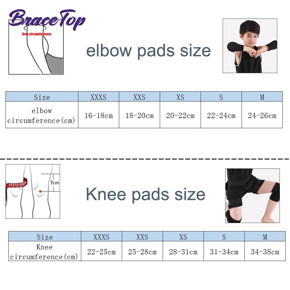 bracetop-สนับเข่าเด็ก-สนับศอก-สนับเข่า-และสนับศอก-สําหรับเด็ก-สนับเข่า-สําหรับบาสเก็ตบอล-วอลเลย์บอล-ฟุตบอล-บาสเก็ตบอล-สําหรับเด็ก-1-คู่