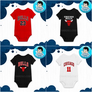 เสื้อพิมพ์ลาย NBA กําหนดเอง สําหรับเด็ก (Chicago Bulls) LL1L