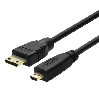 สาย HDMI hdmi cable HDMI to micro HDMI ยาว 1.8 เมตร ส่งเร็ว ประกัน สินค้าใหม่ ส่งเร็ว ประกัน CPU2DAY