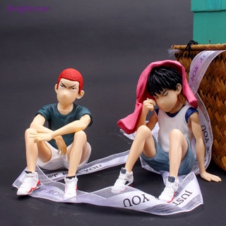 Brightstar ใหม่ ตุ๊กตาฟิกเกอร์ PVC อนิเมะ SLAM DUNK Hanamichi Sakuragi สําหรับตกแต่งเค้ก 1 ชิ้น