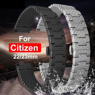 สายนาฬิกาข้อมือสเตนเลส 22 มม. 23 มม. สําหรับ Citizen Blue Angels AT8020 JY8037 JY8031 Seiko