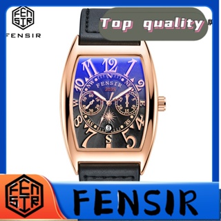Fensir FENSIR พร้อมส่ง นาฬิกาข้อมือ หน้าปัดขนาดใหญ่ กันน้ํา สไตล์นักธุรกิจ แฟชั่นสําหรับผู้ชาย