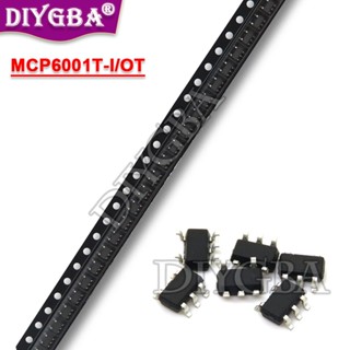 ใหม่ ชิปเซ็ต 100% MCP6001T-I/OT SOT23-5 MCP6001T-I SOT23 MCP6001 SMD MCP6001T 20 ชิ้น