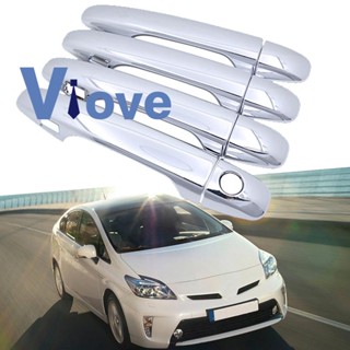 ฝาครอบมือจับประตูรถยนต์ ด้านนอก อุปกรณ์เสริม สําหรับ Toyota Prius XW30 30 Zvw30 Zvw35 2010-2015