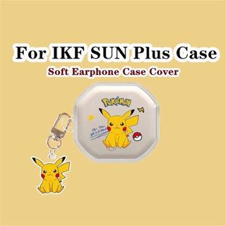 【ส่วนลด】เคสหูฟัง แบบนิ่ม แบบใส ลายการ์ตูน สําหรับ IKF SUN Plus