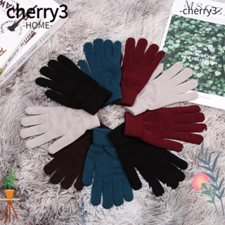 Cherry3 ถุงมือ แบบเต็มนิ้ว ให้ความอบอุ่น อุปกรณ์เสริม สําหรับเล่นมายากล