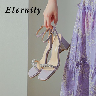 Eternity  รองเท้าส้นสูง ผู้หญิง รองเท้าส้นสูงผู้หญิง แฟชั่น  สตรีสวย คุณภาพสูง High quality สวยงาม รุ่นใหม่ B24G0GI 36Z230909