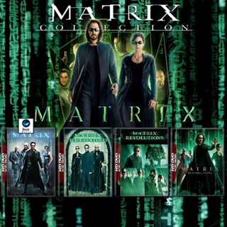 แผ่น 4K หนังใหม่ The Matrix เดอะ เมทริคซ์ 1-4 4K หนังใหม่ มาสเตอร์ เสียงไทย (เสียง ไทย/อังกฤษ ซับ ไทย/อังกฤษ) 4K หนัง