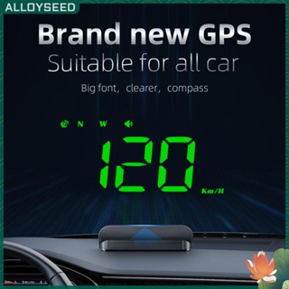 ✥เมล็ดพันธุ์อัลลอย✥【คุณภาพสูง】รถ Hud กระจกหน้าโปรเจคเตอร์ Head Up Display Big Font ดิจิทัล Speedometer รักษาความปลอดภัยเตือนภัยสมาร์ทรถ Speedometer อุปกรณ์เสริมอัตโนมัติ