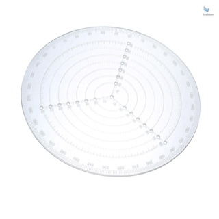 {fash} เข็มทิศอะคริลิคใส ทรงกลม เส้นผ่าศูนย์กลาง สําหรับวาดภาพ กลึง งานไม้