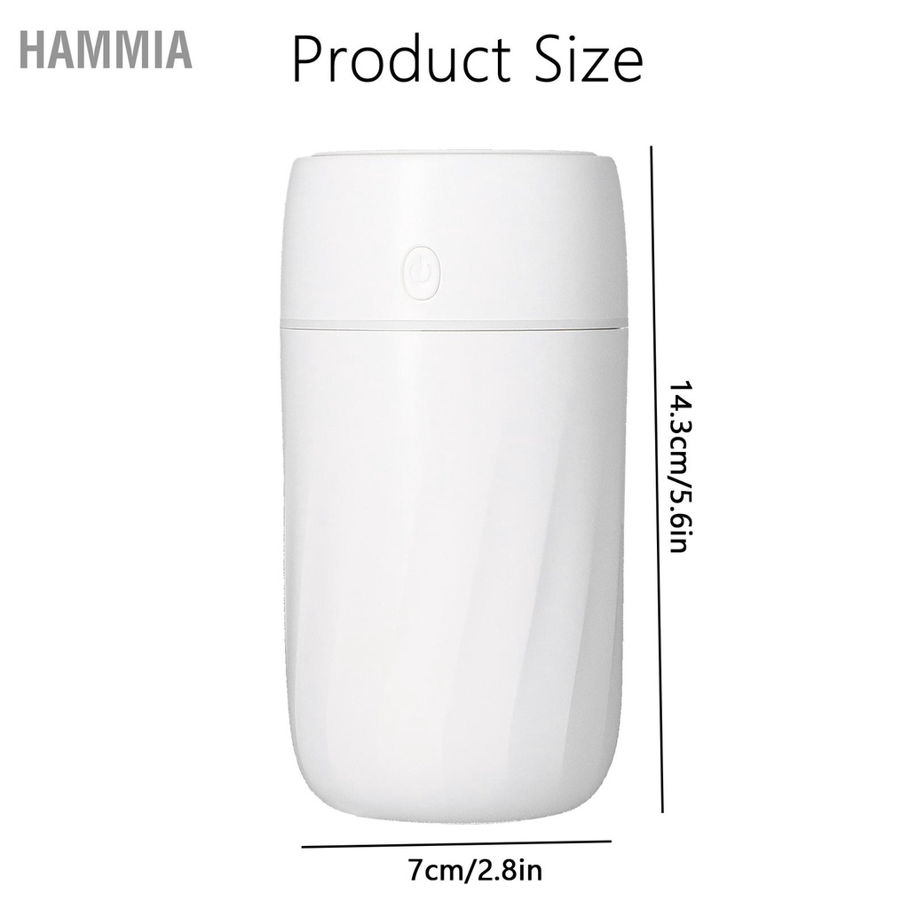 hammia-ความชื้นขนาดเล็ก-300-มล-แบบพกพาไฟสีสัน-usb-ความชื้นสำหรับรถบ้านห้องนอนสำนักงาน