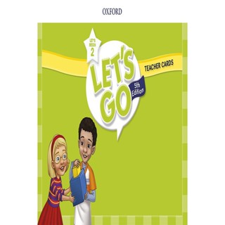 Bundanjai (หนังสือเรียนภาษาอังกฤษ Oxford) Lets Go 5th ED Lets Begin 2 : Teacher Cards