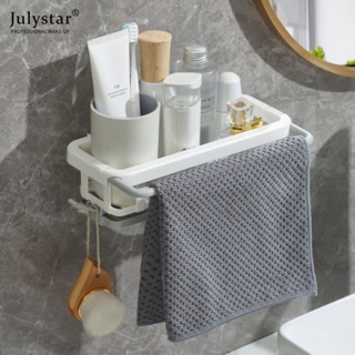 JULYSTAR 2023 Telescopic Sink Holder Rack Kitchen Storage Rack Rag Soap Sponge Holder Drain Rack Basket Kitchen Gadgets อุปกรณ์เสริม Tool