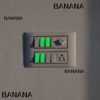 Banana1 สติกเกอร์เรืองแสง สําหรับตกแต่งห้องนอน 10 ชิ้น ต่อชุด