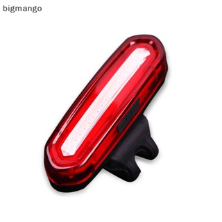 [bigmango] ไฟท้ายจักรยาน LED ชาร์จ USB กันน้ํา ใหม่ พร้อมส่ง