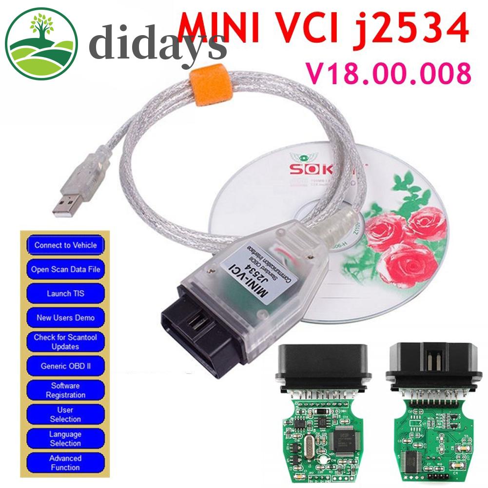 mini-vci-สายเคเบิลเครื่องสแกนเนอร์รถยนต์-mini-vci-j2534-รองรับหลายภาษา-สําหรับ-toyota-tis-didays-th