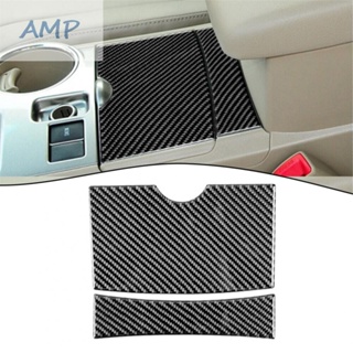 ⚡NEW 8⚡Panel Cover 2PCS 2X Accessories Black Car Carbon Fiber Easy To Install