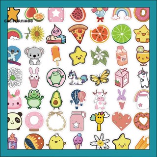 [CF] สติกเกอร์ ลายการ์ตูนกราฟฟิตี้ กันน้ํา สําหรับติดตกแต่งแล็ปท็อป กระเป๋าเดินทาง โทรศัพท์ Diy 50 ชิ้น