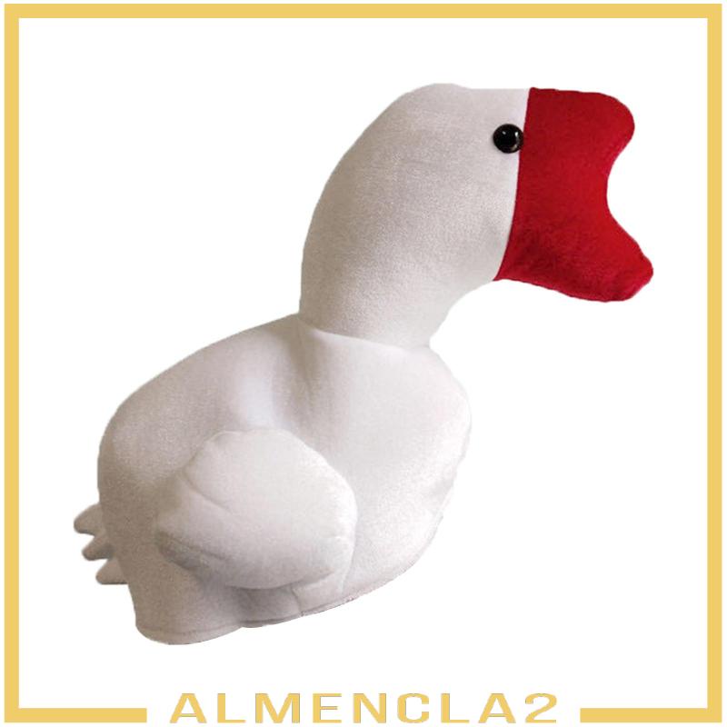 almencla2-หมวกบีนนี่-ผ้ากํามะหยี่ขนนิ่ม-รูปห่าน-ให้ความอบอุ่น-เหมาะกับงานปาร์ตี้ฮาโลวีน-แฟชั่นฤดูหนาว-สําหรับเด็ก-และผู้ใหญ่