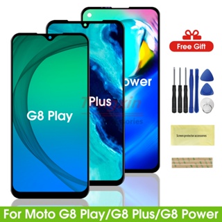 อะไหล่หน้าจอสัมผัส Lcd สําหรับ Moto G8 Play G8 Plus G8 Motorola G8Play G8Plus G8Power
