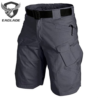 Eaglade กางเกงคาร์โก้ยุทธวิธี สําหรับผู้ชาย Ix7 สีเทา