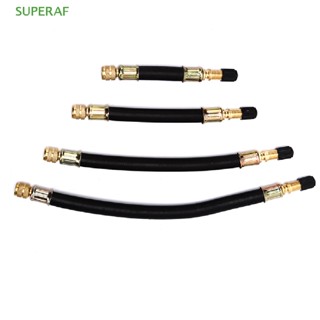 Superaf ขายดี ท่อขยายวาล์วปั๊มลมยาง สําหรับรถจักรยาน 1 ชิ้น