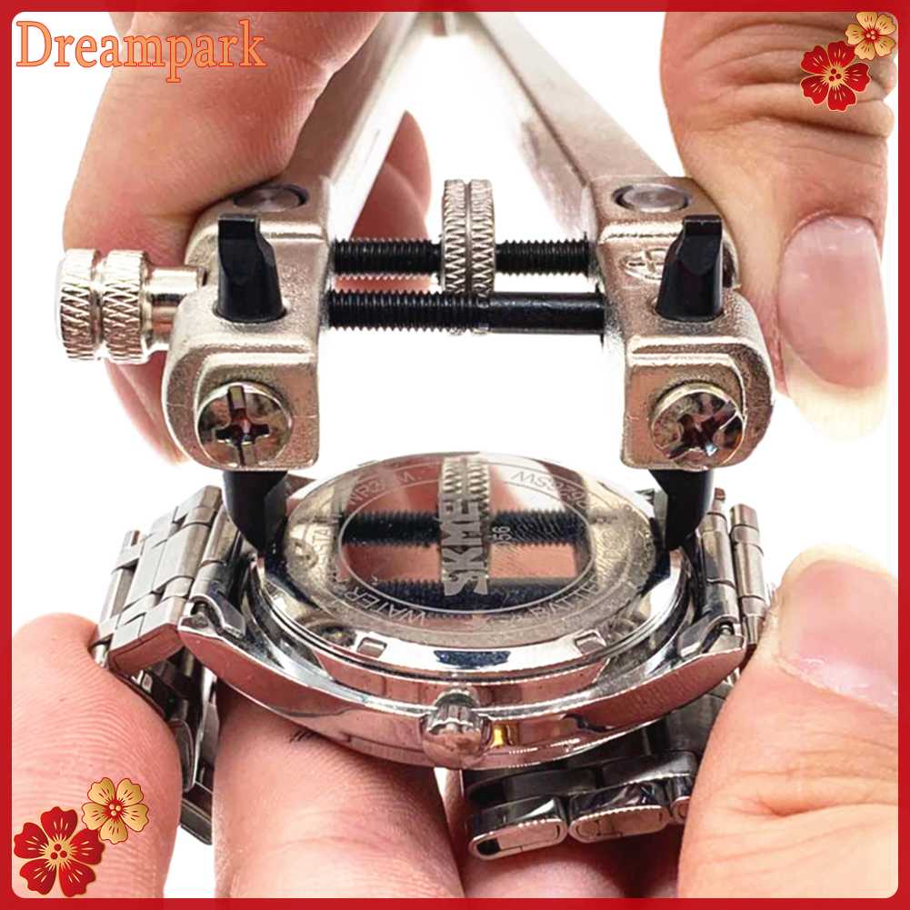 dm-เครื่องมือช่างซ่อมนาฬิการูปตัววีขนาดใหญ่นาฬิกาเคสสกรูเปิดด้านหลังประแจ