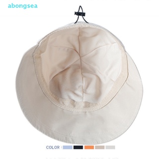 Abongsea หมวกปีกกว้าง พับได้ ปรับขนาดได้ ชายหาด ฤดูร้อน สําหรับผู้ชาย ผู้หญิง