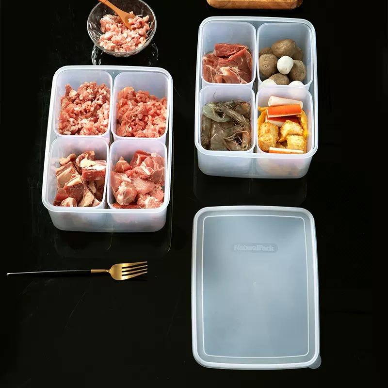 พร้อมส่ง-กล่องเก็บอาหาร-กล่องถนอมอาหารตู้เย็น-กล่องเก็บเนื้อสัตว์-ภาชนะใส่อาหาร