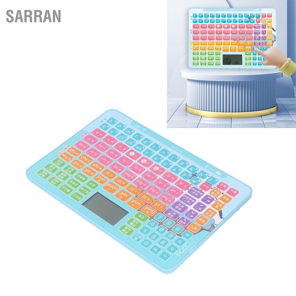 sarran-kids-learning-pad-interesting-multi-functional-portable-children-chinese-tablet-for-early-education