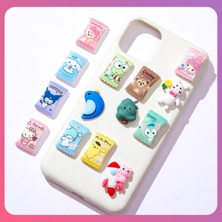 Creative Sanrio Disney Jibbitz Candy DIY รองเท้าตกแต่ง Charm คุณภาพสูงเคสโทรศัพท์อุปกรณ์เสริมหัวเข็มขัดรองเท้ารองเท้าแตะเครื่องประดับ [COD]