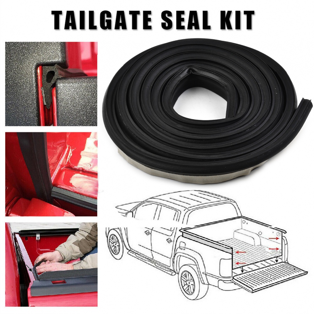 ⚡READYSTOCK⚡Tailgate Seal Kit For Toyota Hilux Sr5/Sr Rubber Ute DustTail Gate Seal Parts