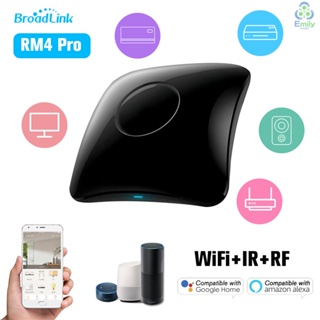 Broadlink RM4 Pro WiFi รีโมตคอนโทรล ควบคุมผ่านแอพ สวิตช์ WiFi+IR+RF ตั้งเวลาอัตโนมัติ สําหรับ Alexa Smart Home [19][มาใหม่]