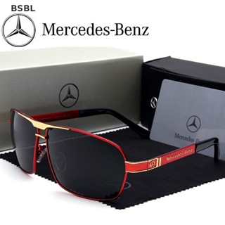 Bsbl Mercedes Benz แว่นตากันแดด แฟชั่น ผู้ชาย กระจกโพลาไรซ์ คลาสสิก โลหะ แว่นตา BL
