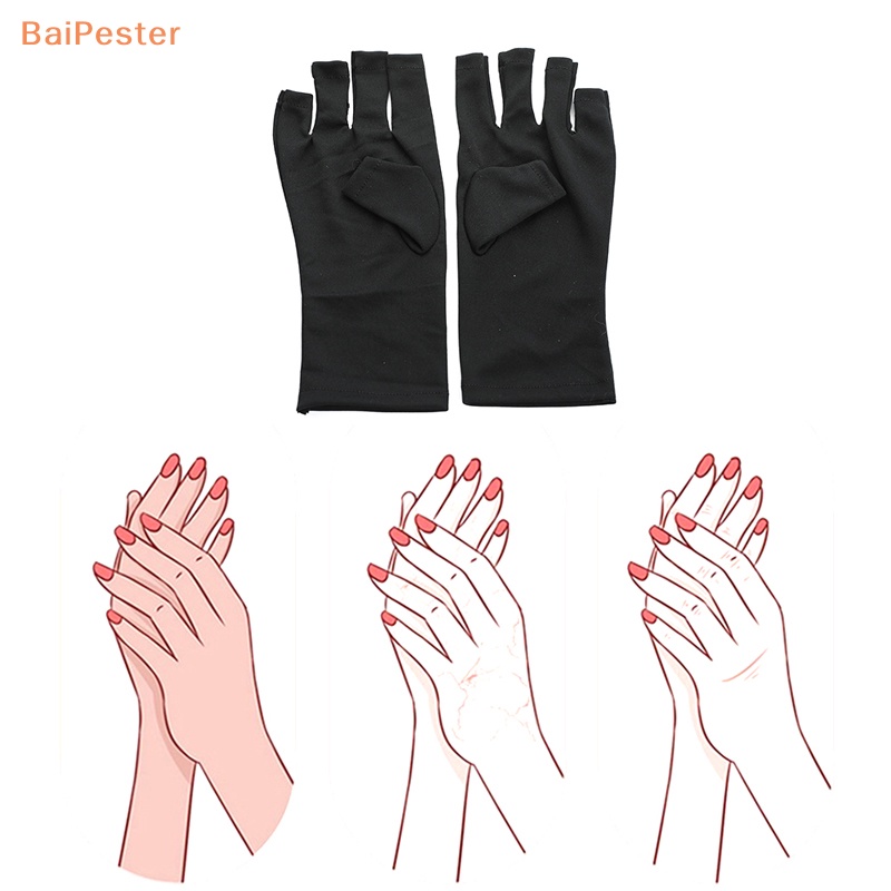 baipester-ถุงมือป้องกันรังสียูวี-สําหรับทําเล็บ-2-ชิ้น