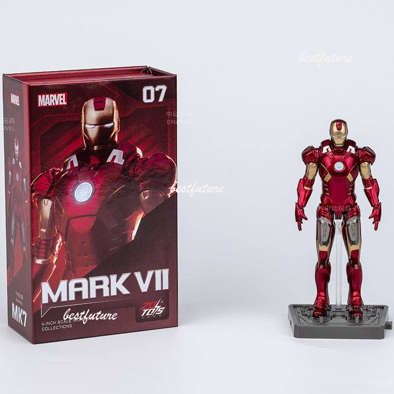 ตุ๊กตาฟิกเกอร์-iron-man-mark-1-mark-2-mark-3-mark-7-iron-man-mark-avenger-ของเล่นสําหรับเด็ก