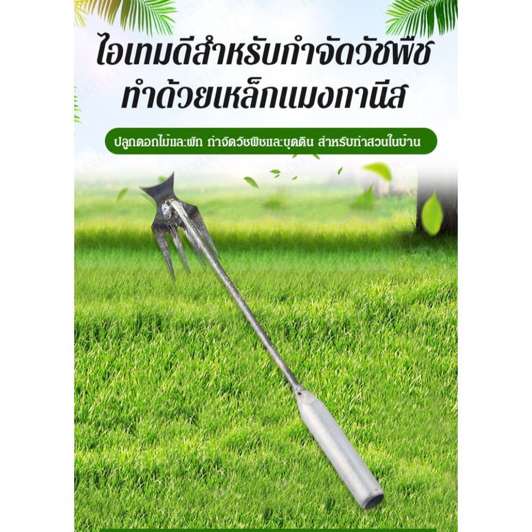 เครื่องถอนหญ้าตัวใหม่ที่สามารถถอนรากได้