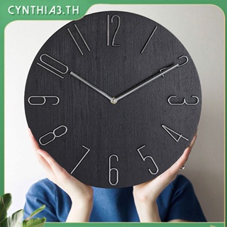 นาฬิกาห้องนั่งเล่นผนังผนังบ้านเรียบง่ายนาฬิกาเบาและหรูหราตกแต่งสร้างสรรค์ห้องนอนผนังญี่ปุ่นเงียบ Cynthia ข้ามพรมแดน