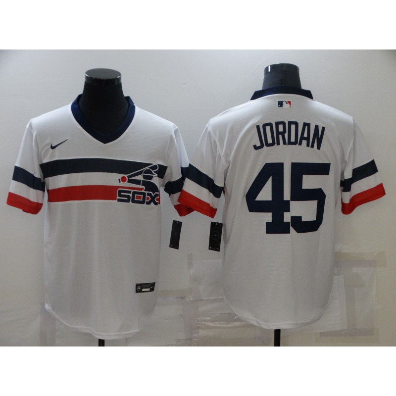 mlb-chicago-white-sox-michael-jordan-เสื้อยืดเบสบอลบุรุษ