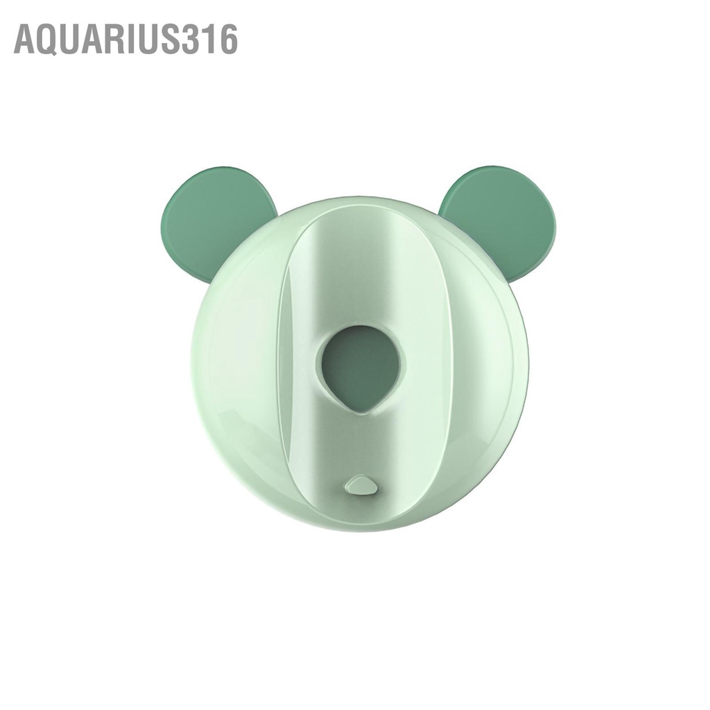 aquarius316-ที่วางแปรงสีฟันติดผนังรูปหมีน่ารักรูปแรงแม่เหล็กแรงกันน้ำที่วางแปรงสีฟันไฟฟ้าสำหรับห้องน้ำ